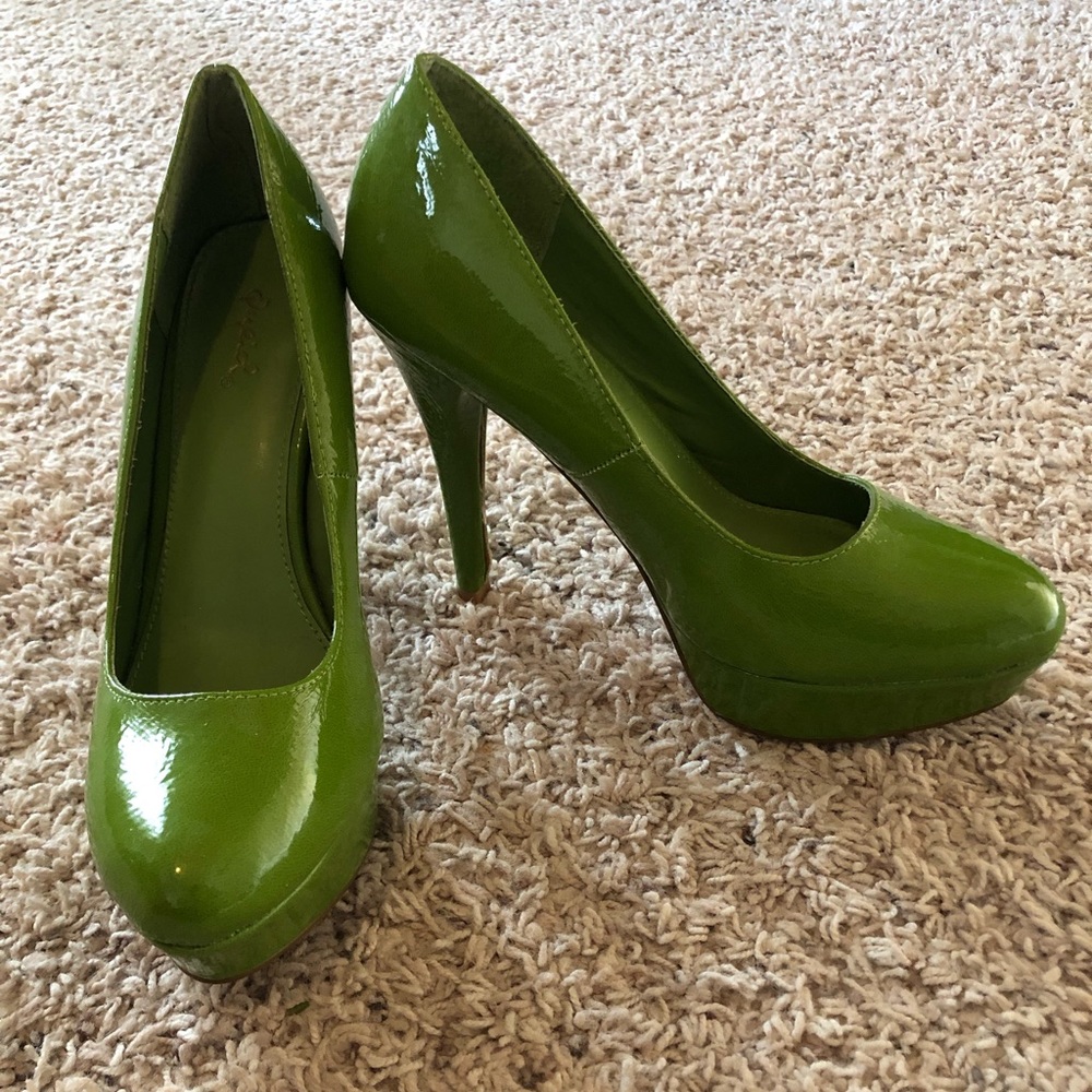 Green heels